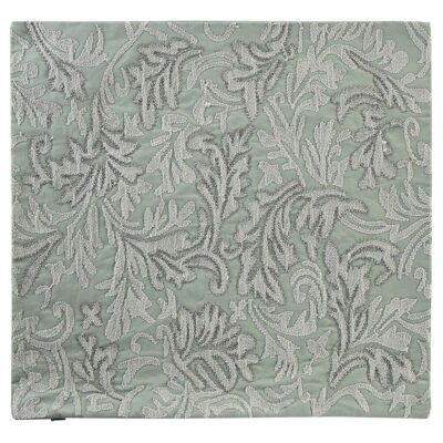 FODERA CUSCINO COTONE 50X1X50 VERDE FLOREALE TX201765