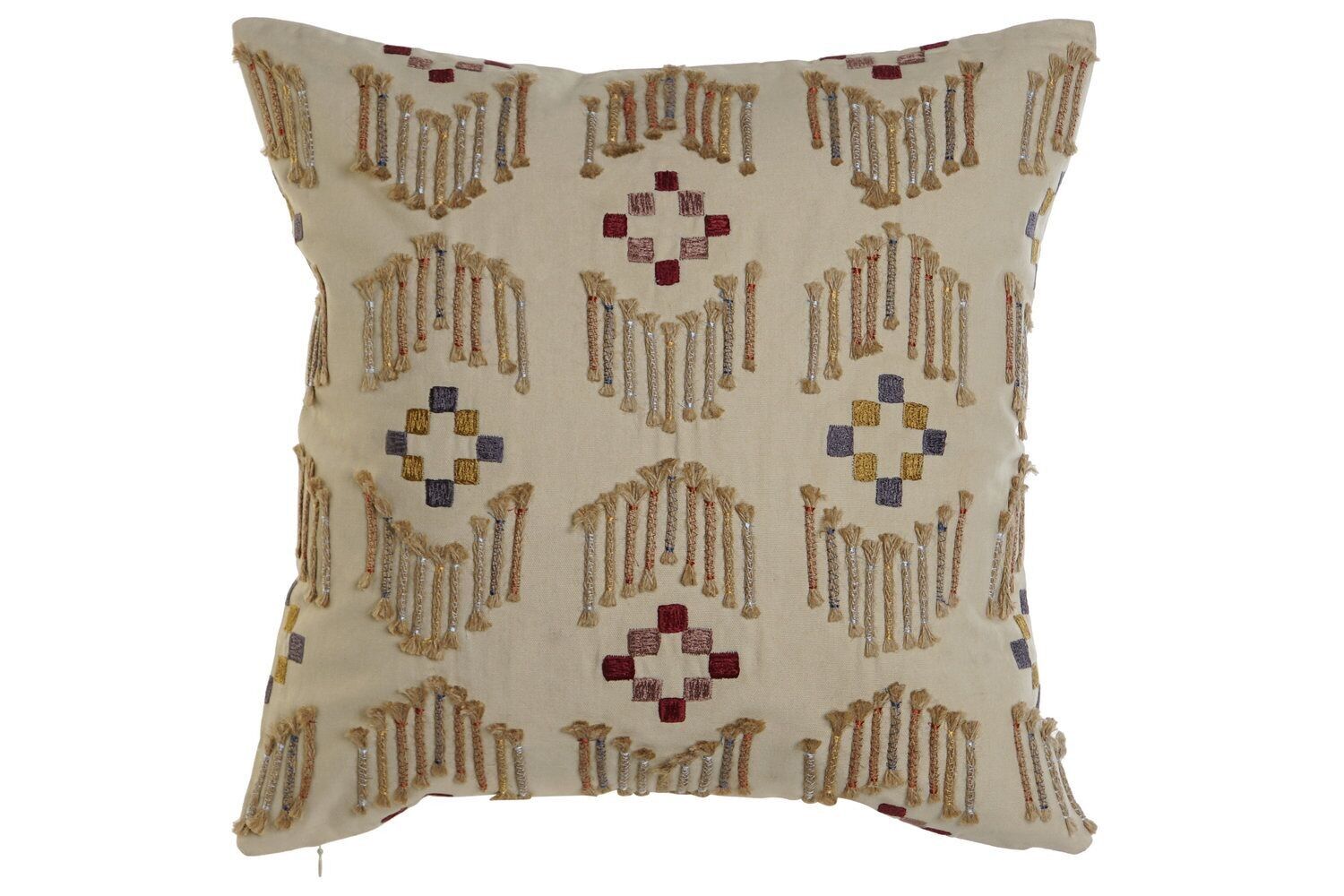 KISSENBEZUG AUS BAUMWOLLE 50X1X50 BEIGE TX201773