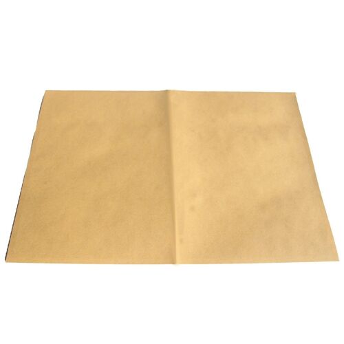 AWKL-01 - Brown Kraft - 2UP Round Corner A4 Laser Label 199.6x143.5mm - Sold in 100x unit/s per outer