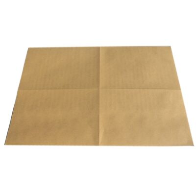 AWKL-02 - Brown Kraft - 4UP Round Corner A4 Laser Label 99.1 X 139 mm - Sold in 100x unit/s per outer