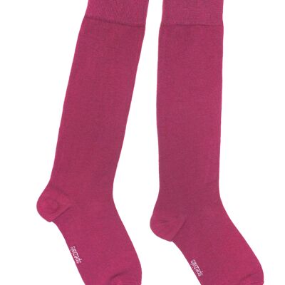Knee Socks for Women >>Magenta<<