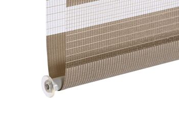 STORE PVC POLYESTER 120X190 110 MARRON JOUR-NUIT TX202014 5