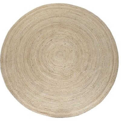 TAPIS DE JUTE 120X120X1,5 NATUREL TX202099