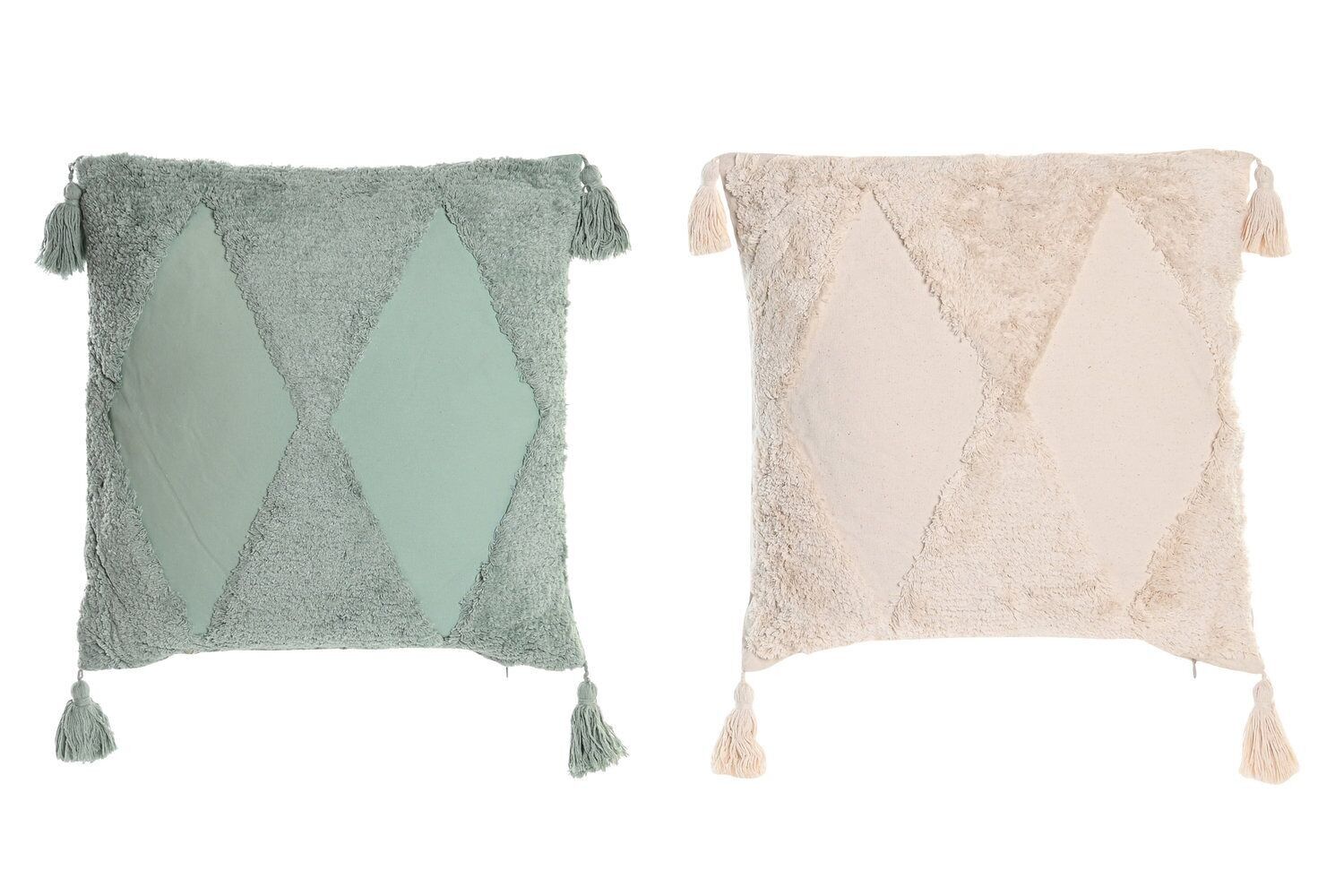 CUSCINO COTONE 45X10X45 400 GR, ROMBOS 2 ASSORTITI. TX202410