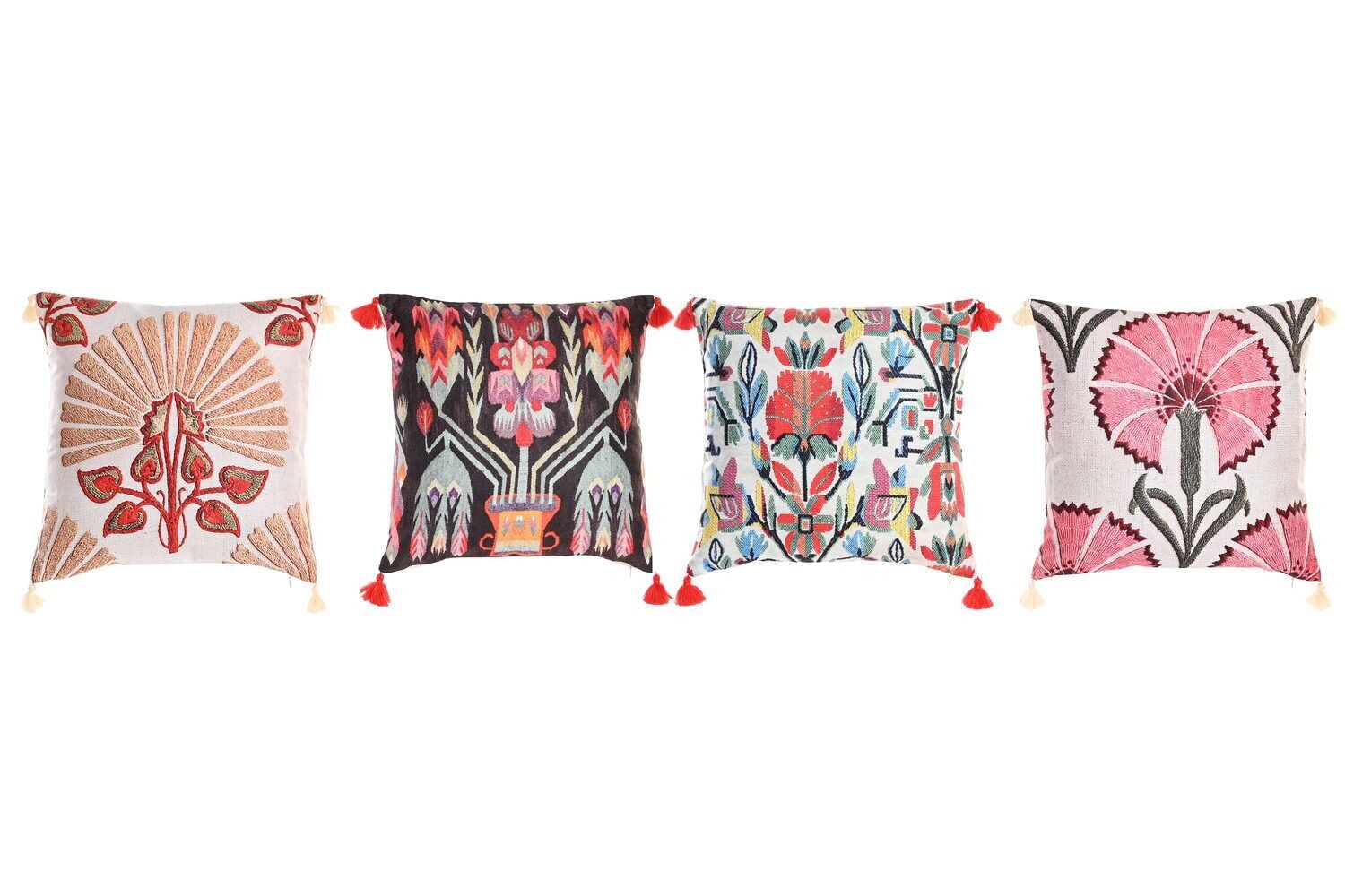 CUSCINO POLIESTERE 45X10X45 400 GR, 4 ASSORTIMENTI. TX202416