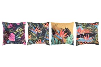 COUSSIN POLYESTER 45X10X45 400 GR, TROPICAL 4 ASSORTIS. TX202418 1