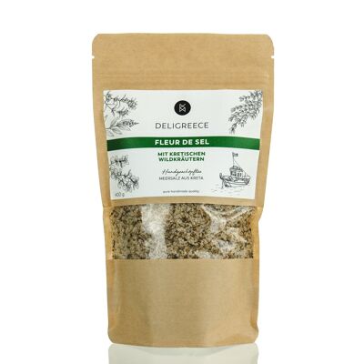 Fleur de Sel - With wild herbs - 400 g