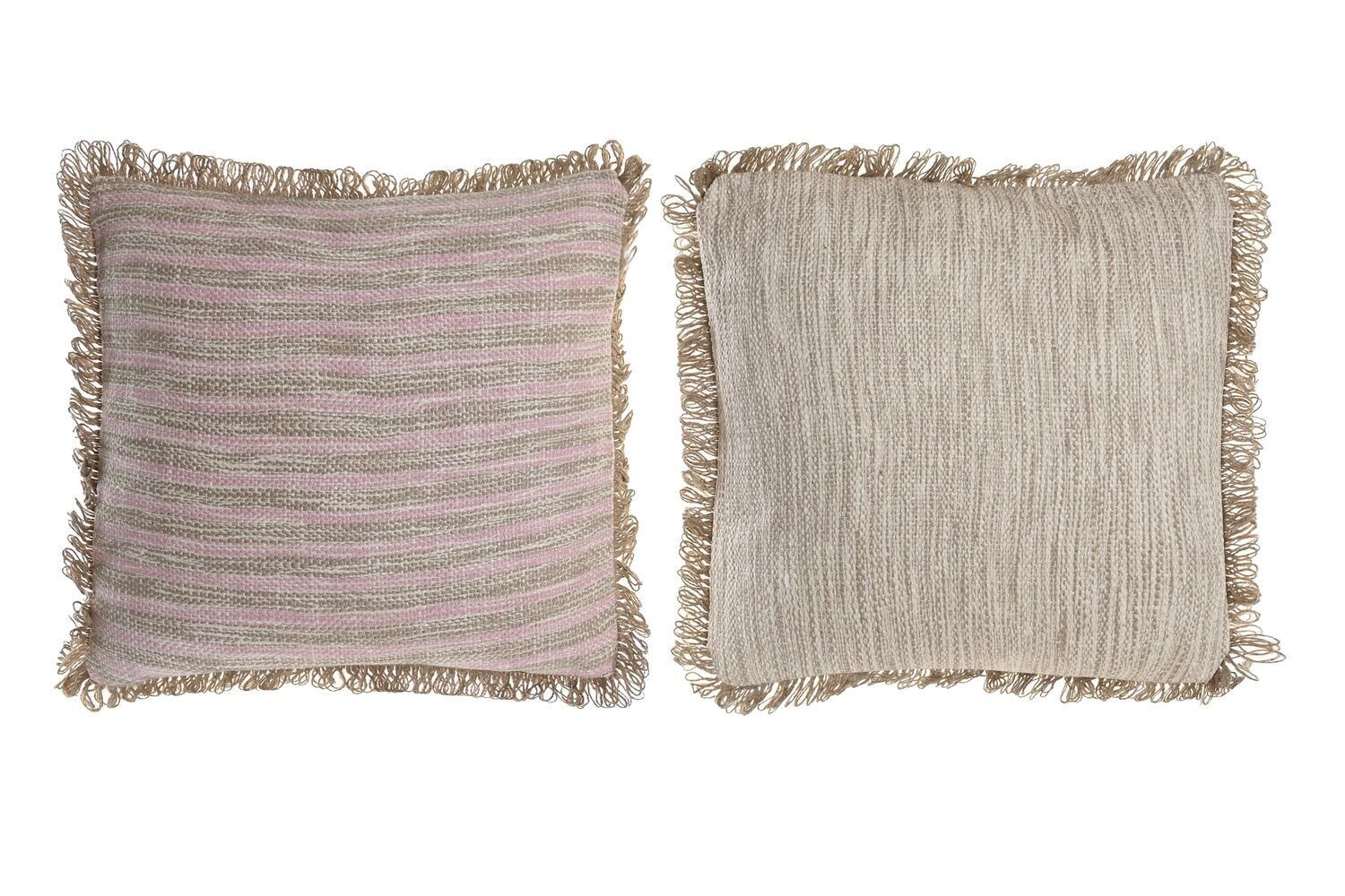 CUSCINO COTONE 45X15X45 450 GR, FRANGE 2 ASSORTIMENTI. TX202896