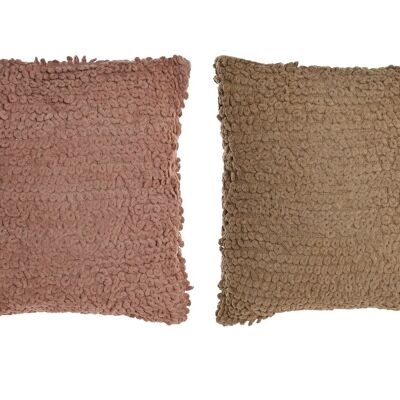 COTTON CUSHION 45X15X45 450 GR, 2 ASSORTMENTS. TX202901