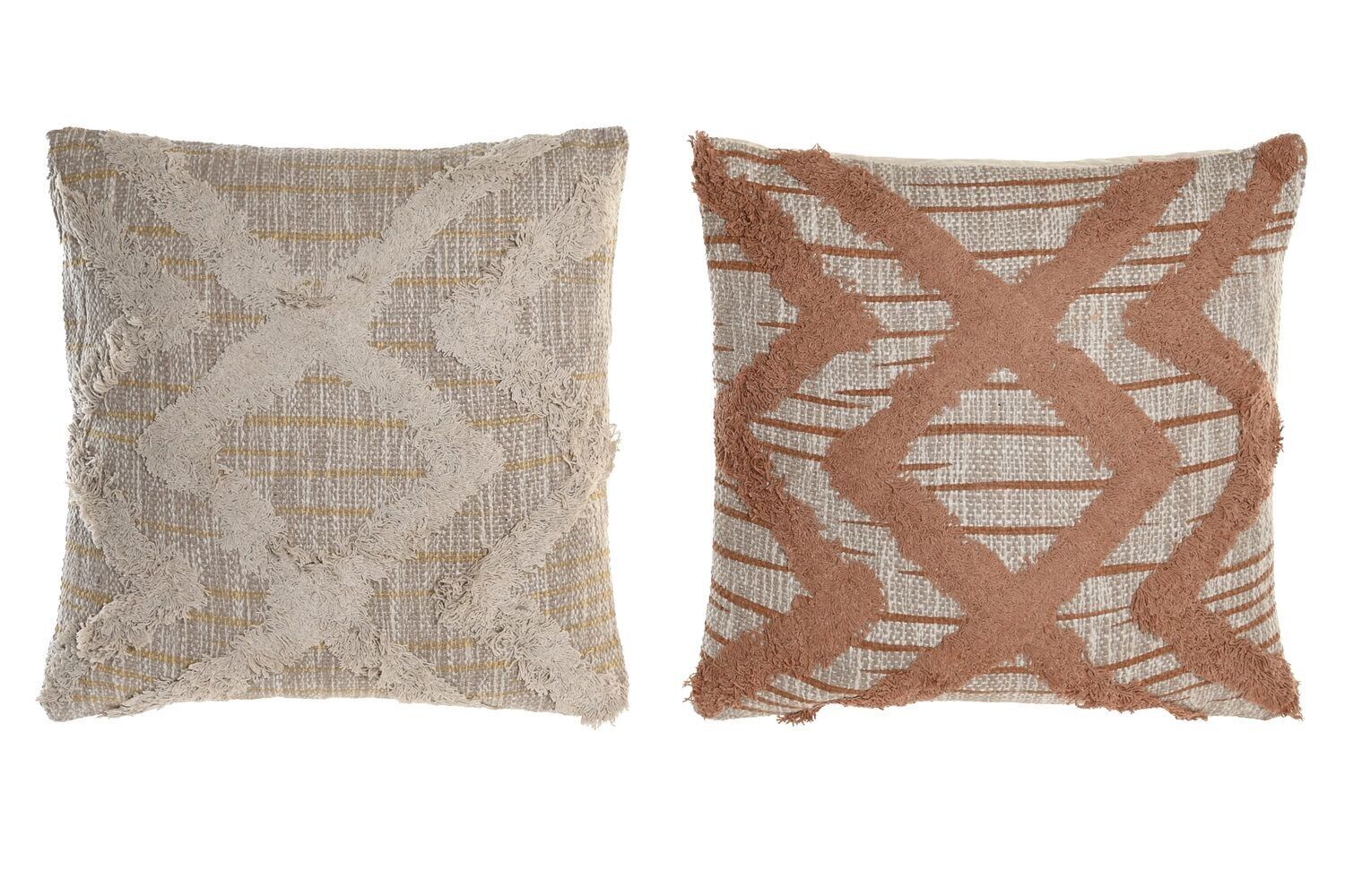 CUSCINO COTONE 45X15X45 450 GR, ZIGZAG 2 ASSORTITI. TX202902