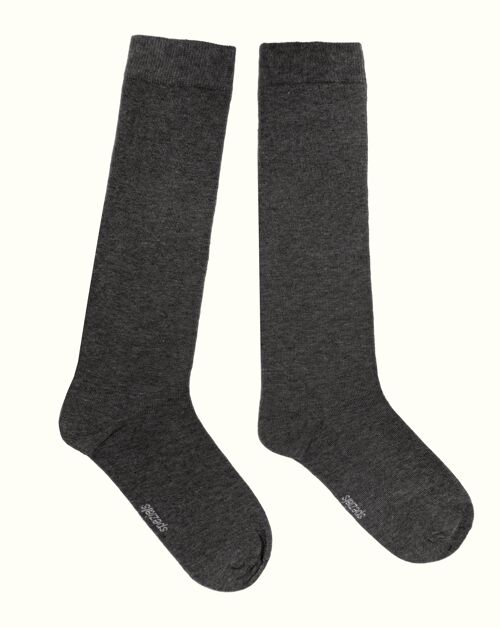 Knee Socks for Women >>Anthracite<<