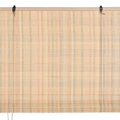 BAMBOO BLIND 90X2X175 NATURAL MULTICOLORED ROLLER TX202963