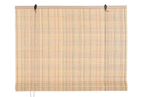 ESTOR BAMBU 90X2X175 ENROLLABLE NATURAL MULTICOLOR TX202963