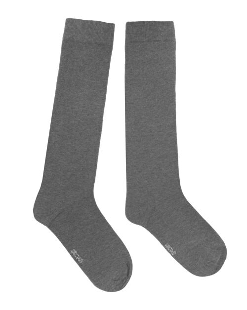 Knee Socks for Women >>Heather Gray<<