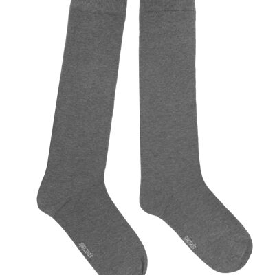 Knee Socks for Women >>Heather Gray<<