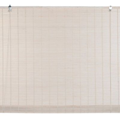 ESTOR BAMBU 120X2X230 ENROLLABLE BARNIZADO BLANCO TX203641