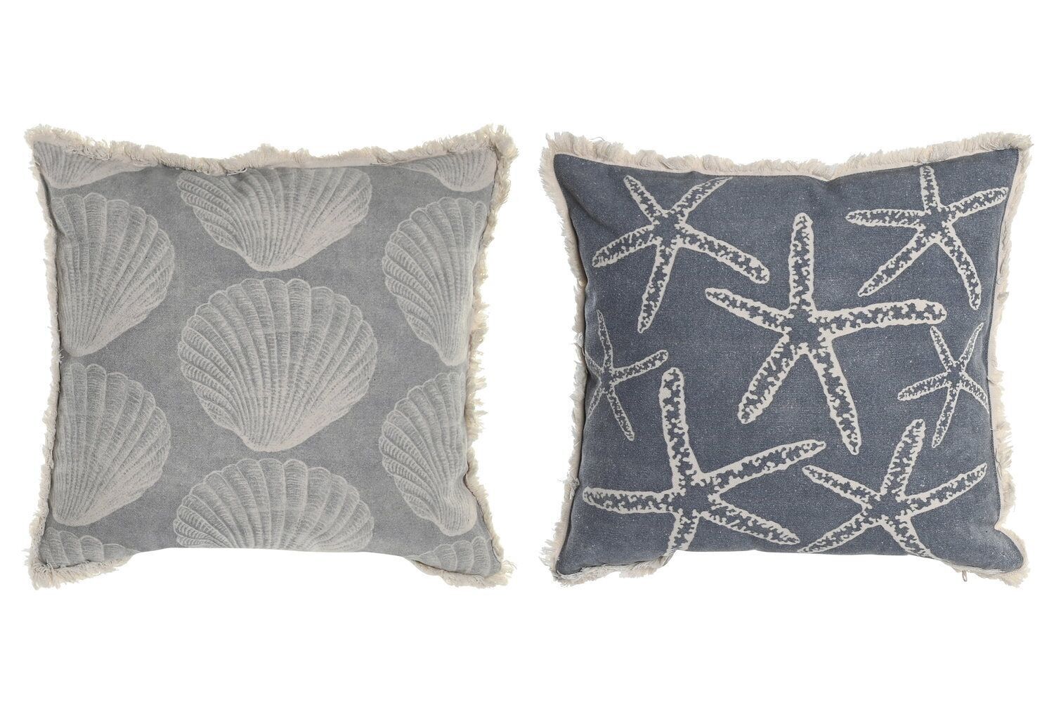 CUSCINO COTONE 45X10X45 INDOSSATO 2 ASSORTIMENTI. TX203856