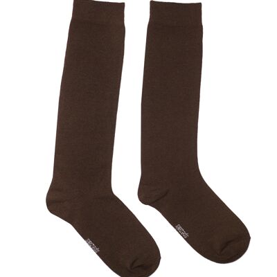 Knee Socks for Women >>Chocolate<<