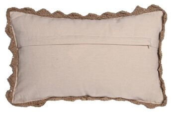 COUSSIN JUTE 50X15X30 700 GR, MACRAME 2 ASSORTIMENTS. TX204404 4