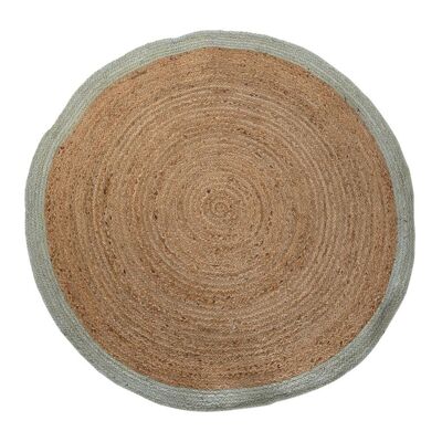 BAUMWOLL-JUTE-TEPPICH 150X150X1 2300 GSM NATURAL TX204437