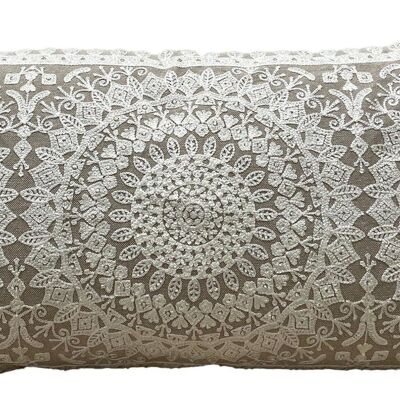 COTTON CUSHION 36X15X60 814 GR GR BEIGE TX205515