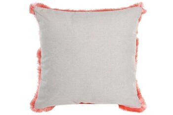 COUSSIN POLYESTER 45X15X45 400 GR, FRANGES 4 ASSORTIMENTS. TX205810 4