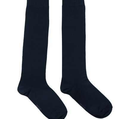 Knee Socks for Women >>Marine<<  soft cotton