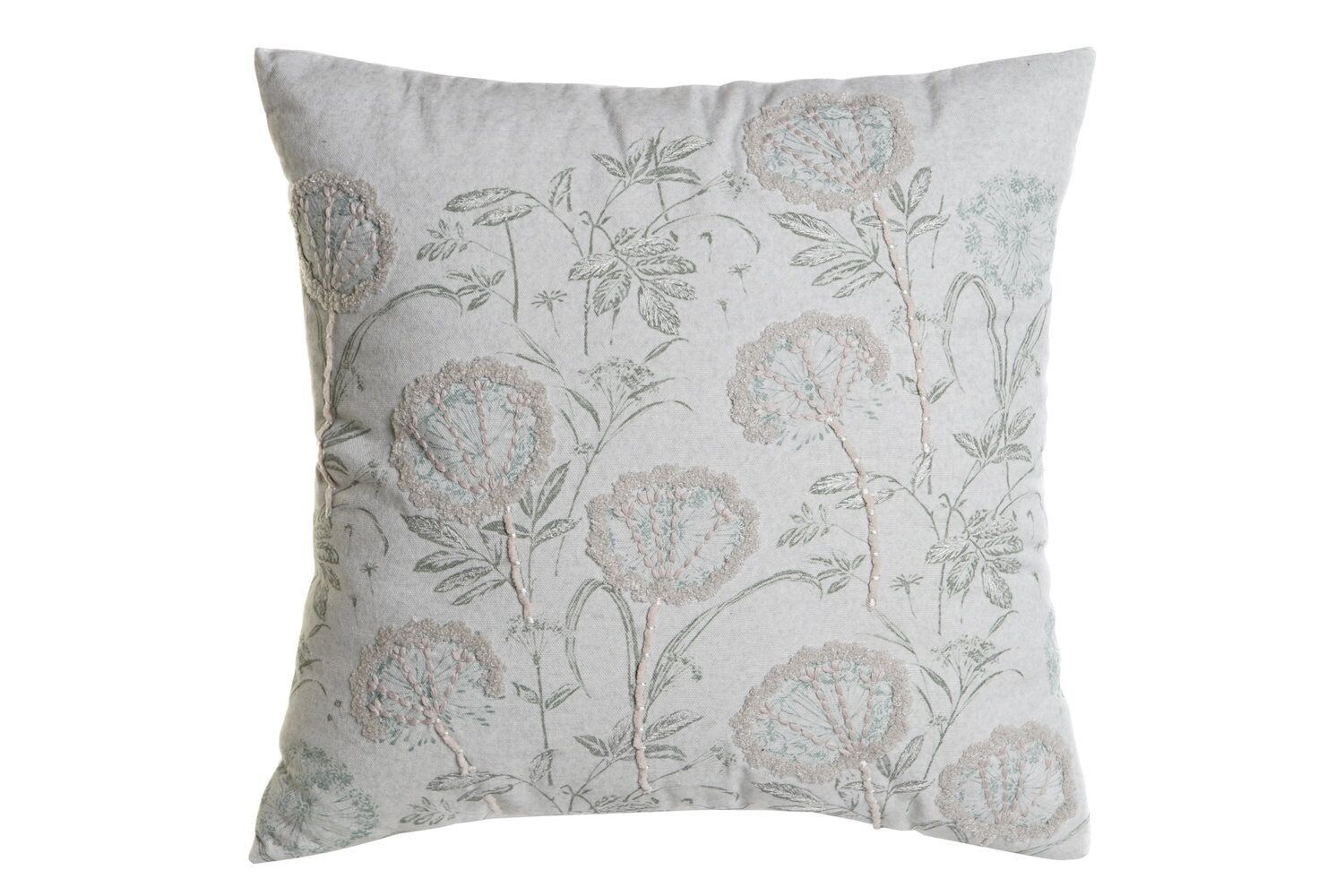 CUSCINO COTONE 45X15X45 RICAMI MULTICOLOR TX207370