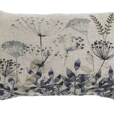 COTTON CUSHION 50X15X30 400 GR. MULTICOLORED EMBROIDERY TX207375