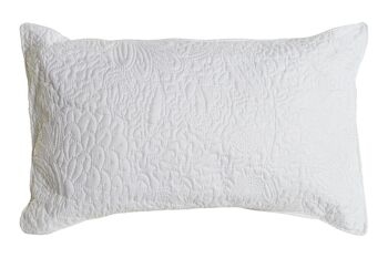 COUSSIN POLYESTER 60X10X40 510 GR, FLEURI BRODÉ TX207507 1