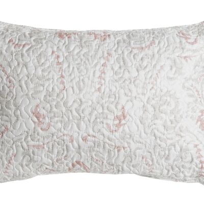 POLYESTER CUSHION 60X10X40 510 GR, EMBROIDERED FLORAL TX207519