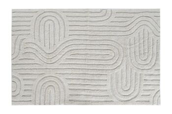 TAPIS COTON 120X180X1,5 1950 G/M2 ARCOS CRÈME TX207842 1