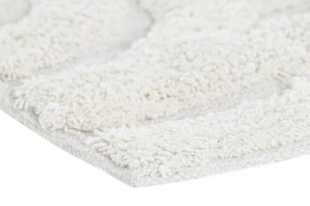 TAPIS COTON 120X180X1,5 1950 G/M2 ARCOS CRÈME TX207842 3