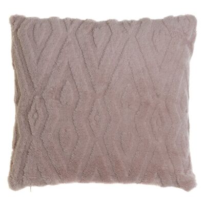 COUSSIN POLYESTER 45X15X45 380 GR, Losange ROSE TX207983