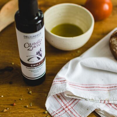 Castello Zacro Chili Olive Oil - 5 L