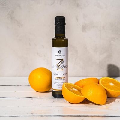 Castello Zacro olio d'oliva all'arancia - 250 ml