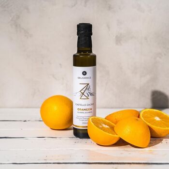 Huile d'olive-orange Castello Zacro - 250 ml 1