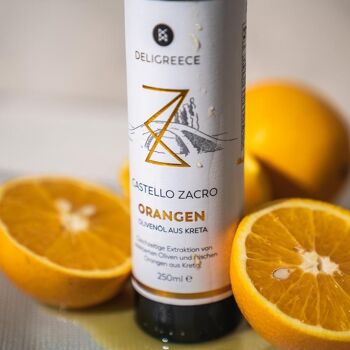 Huile d'olive-orange Castello Zacro - 250 ml 5