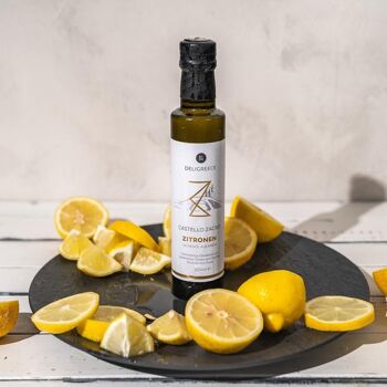 Huile d'olive-citron Castello Zacro - 250 ml 4