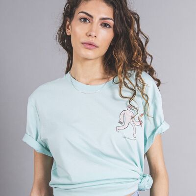 T-SHIRT CYCLOPE TURQUOISE