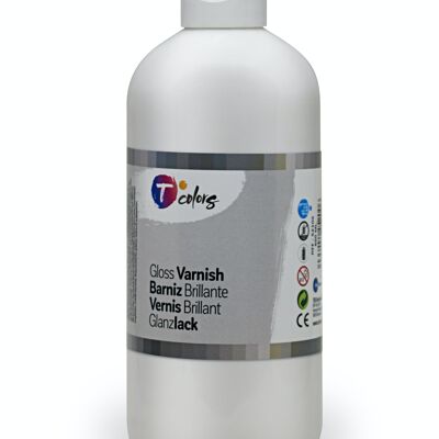 Glossy school varnish 500ml colorless