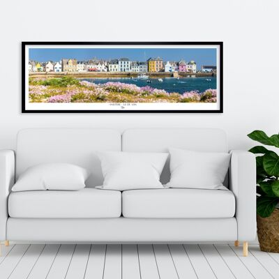 Poster 33 x 95 cm – Die Insel Sein, Finistère