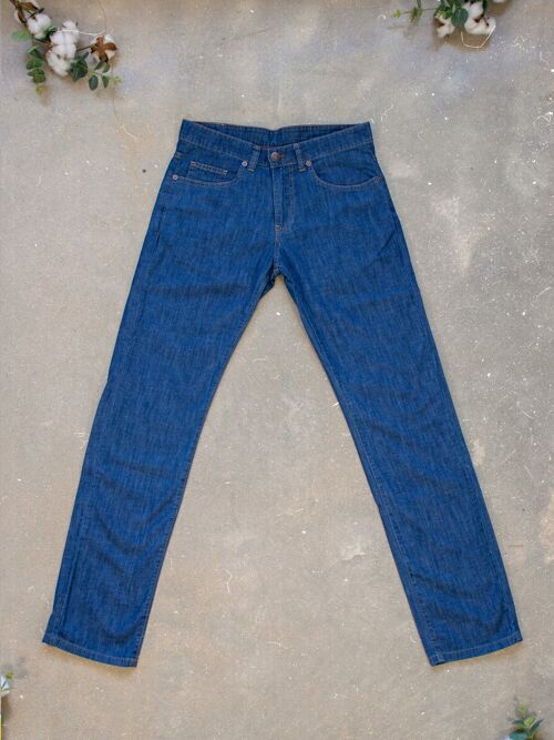 JEANS DE HOMBRE RAY MID USED BLUE LIGHTWEIGHT
