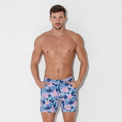 SHORT 5 POCHES AQUA