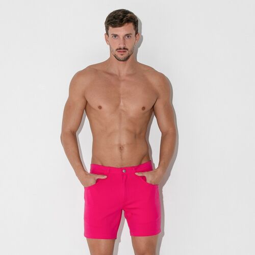 5 POCKET SHORT FUCHSIA