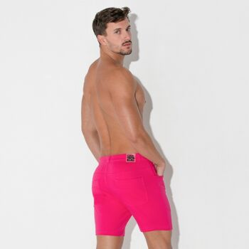 SHORT 5 POCHES FUCHSIA 3