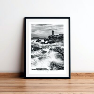 Poster 50 x 70 cm - The Lighthouse of Ploumanac'h, Côtes-d'Armor