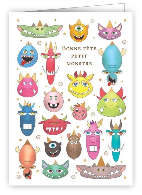 Bonne féte petit monstre (SKU: 5995FR)