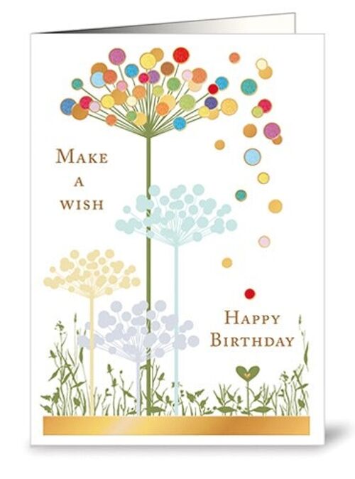 Make a wish Happy Birthday (SKU: 5956)