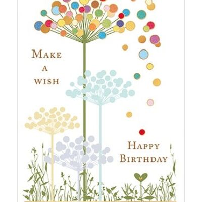 Make a wish Happy Birthday (SKU: 5956)